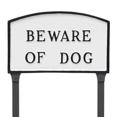 Weather Resistant Metal Garden Sign