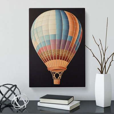 Barryton Hot Air Balloon Traditional Vol.2 - Wrapped Canvas