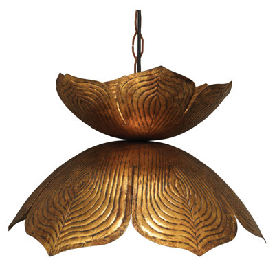 Luminaire suspendu 1 lumière Lotus
