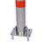 Parking Bollard,Pole Barrier With Lock ,Car Parking Protection Posts,Home Garage Street Decor ,Parking Barrier Round Gray-126115952