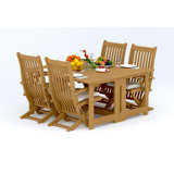 Warwick Outdoor - Piece Teak Dining Set