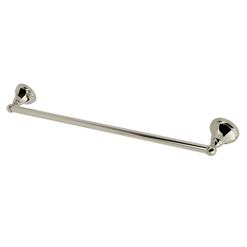 Kingston Brass Metropolitan 24-Inch Towel Bar, Polished Nickel, 24"