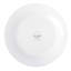 Ensemble de vaisselle 36 pièces Gibson Ultra White Shadow, service pour 6