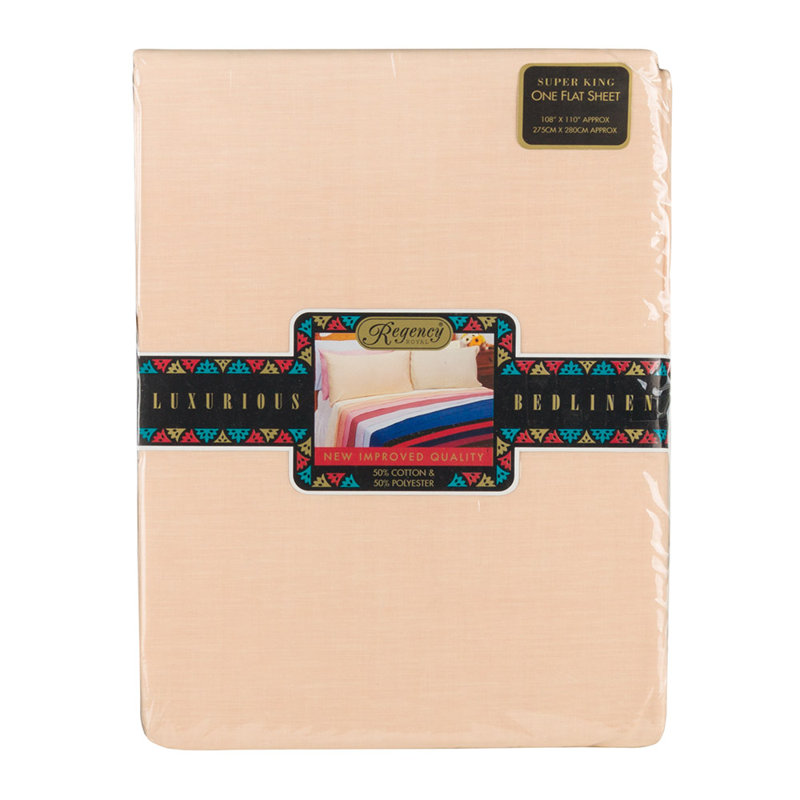Cotton Blend/Polyester Flat Sheet