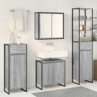 Vanity & Mirror Set