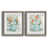 Cadre en papier gris