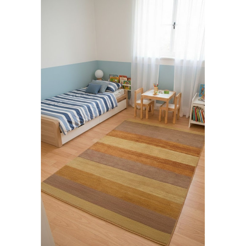 Performance Wool Striped Indoor Rug