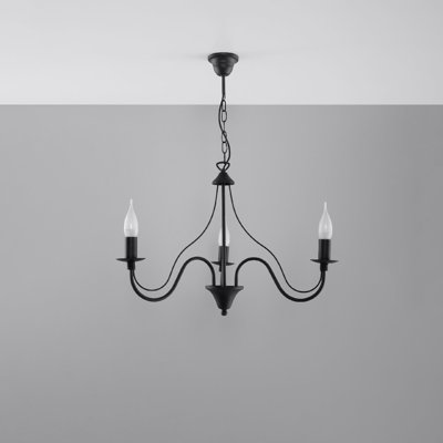 Tanan 3 - Light Candle Style Chandelier