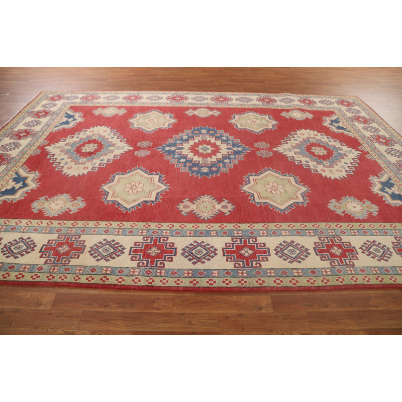 Handmade Kazak Oriental Area Rug