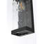 Applique murale d'extérieur Linch en noir-1203467467