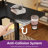 17 Stories 70.8"  Standing Desk with LED Lights & Power Outlets