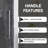 44"-48" W x 76" H Frameless Single Sliding Shower Door with Soft-Closing, Clear Tempered Glass and Stainless Steel Accessories-99354134