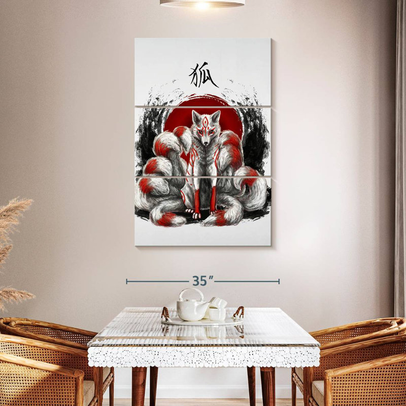 Kelan Japanese Nine Tailed Fox Kitsune