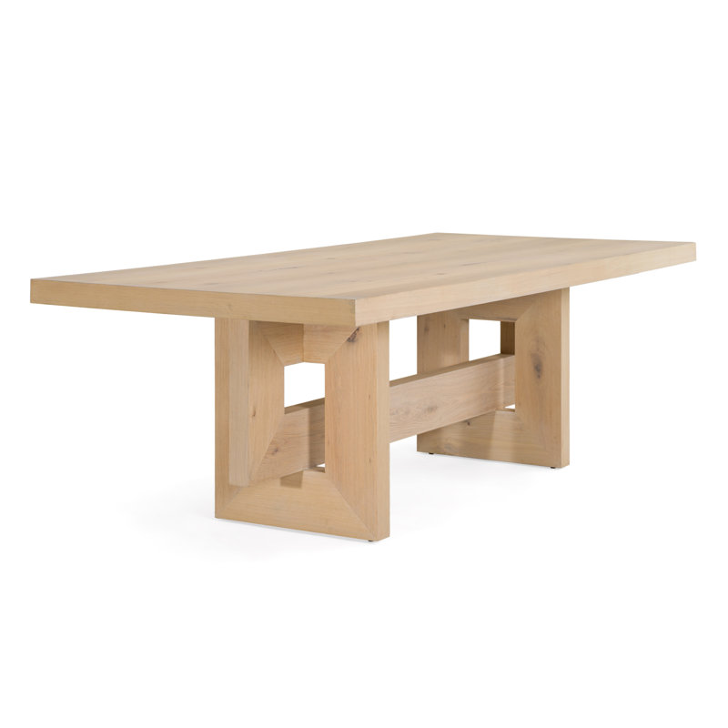 Mineloa - Modern Natural White Oak Dining Table