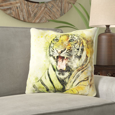 Linndale Outdoor Reversible Throw Pillow