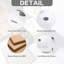 Meuble-lavabo mural simple 24 po avec lavabo en résine blanche 24 po
