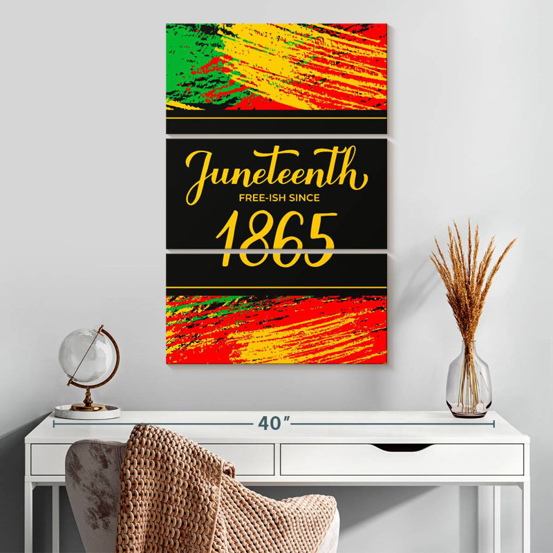 Lelend Celebrate Juneteenth, 32" H x 20" W