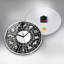 Glass Wall Clock