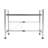 Naron Microwave Oven Rack Expandable Kitchen Counter Shelf