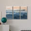Lake Sunrise - peinture sur toile tendue 3 pièces-1283195159