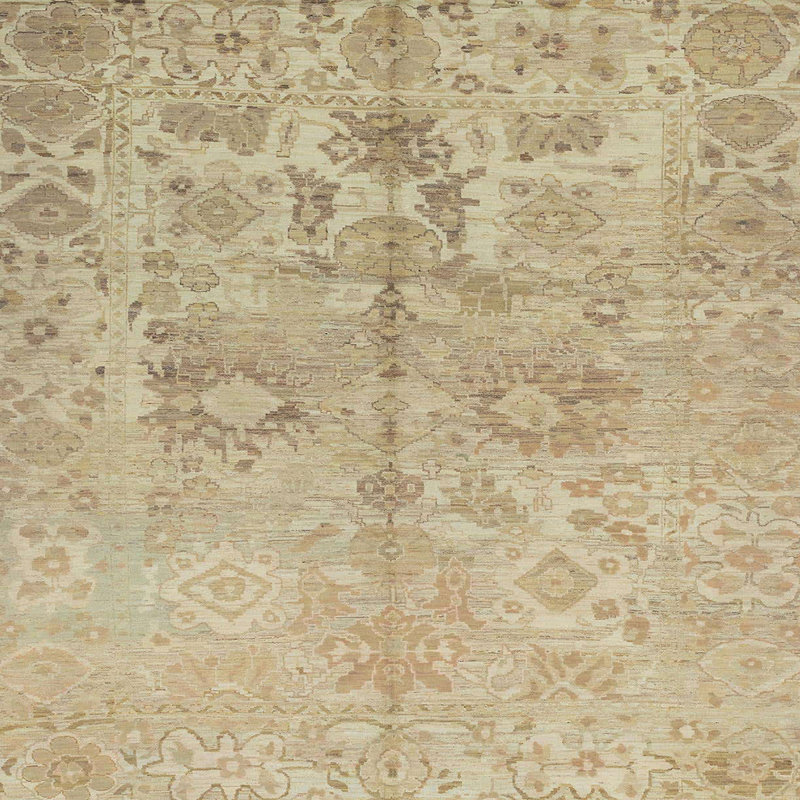 Abstract Indoor Rug, Square 5'