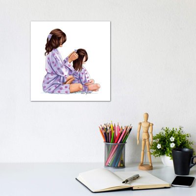 «Mom and Daughter» par Elza Fouche - reproduction imprimée