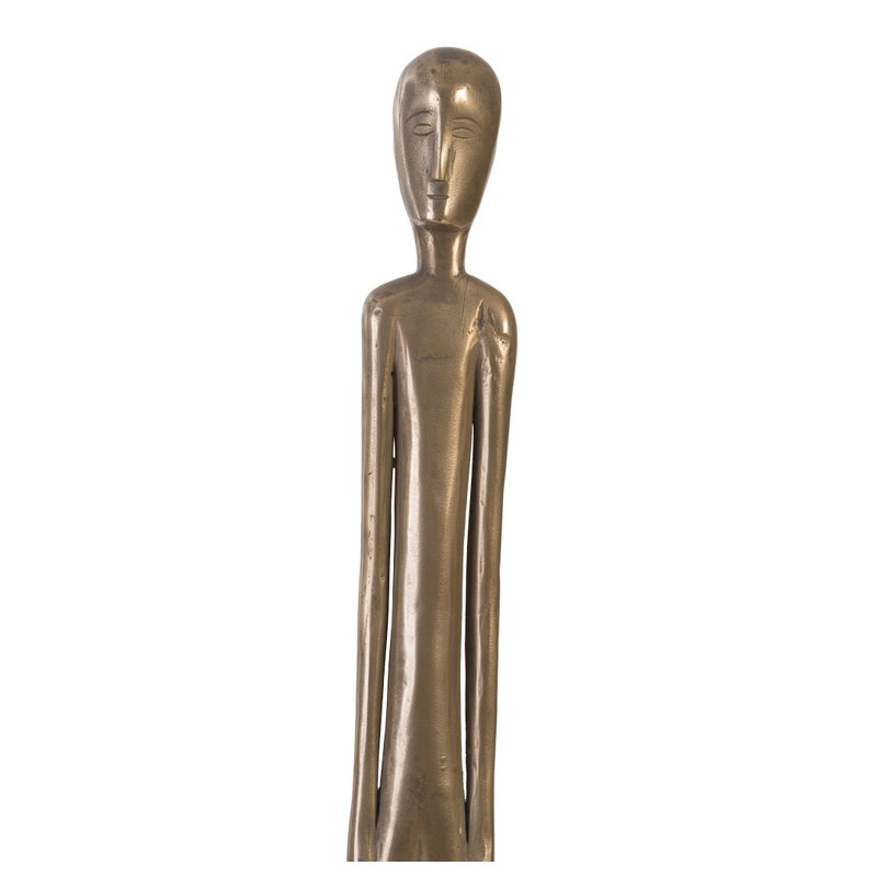 Bulol Weather Resistant Metal Resin Garden Statue