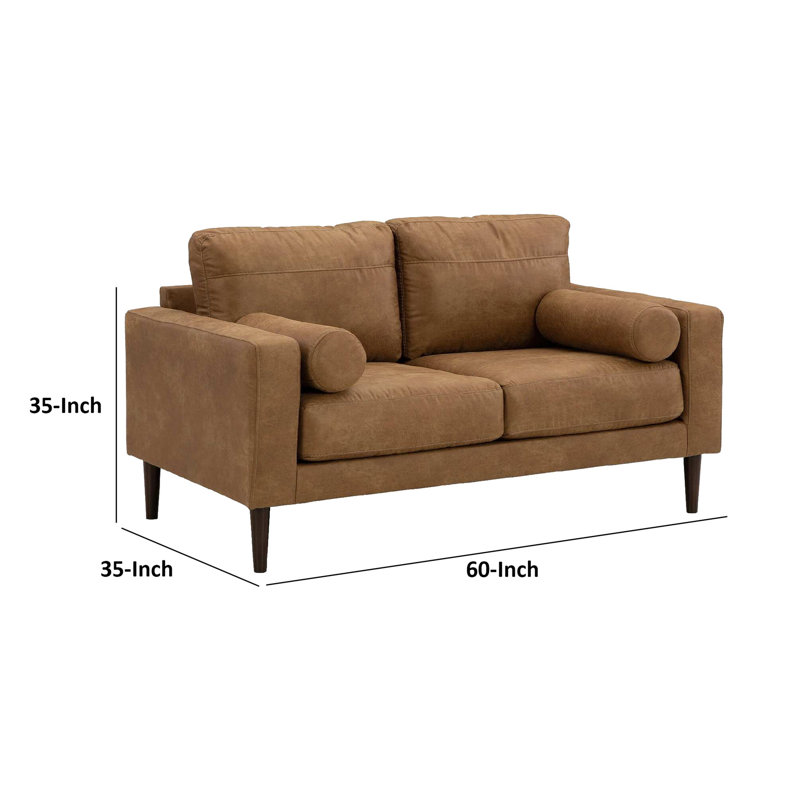 Causeuse en cuir Azahel