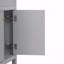 Ensemble de meuble-lavabo autoportant 30 po Modern Grey - Lavabo en céramique avec portes et tiroir à fermeture douce