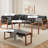 8-person Multi-purpose Corner Set With Dining Table