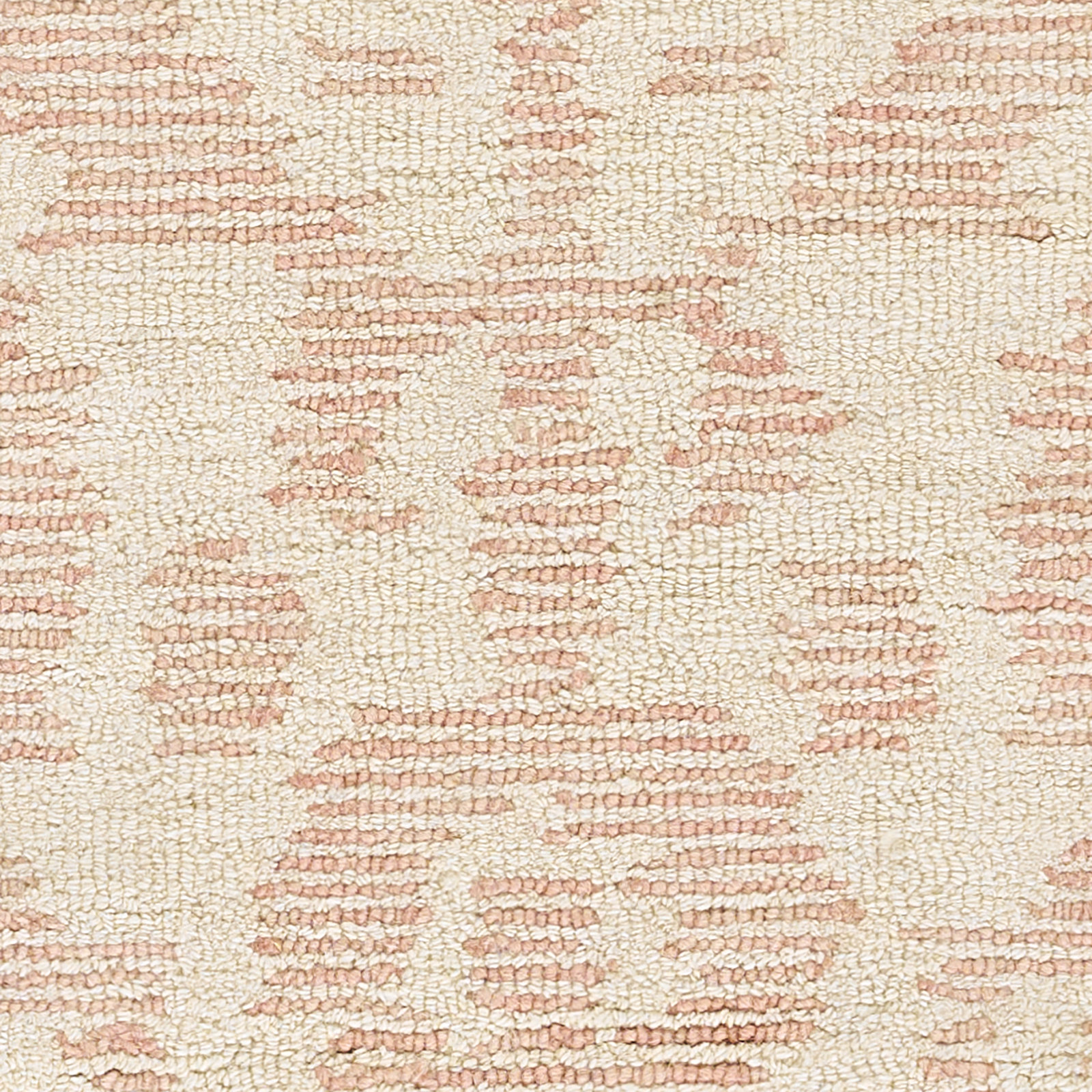Pepperdine Hand Tufted Wool Traditional Pink Area Rug 5' X 8', 9' X 12'