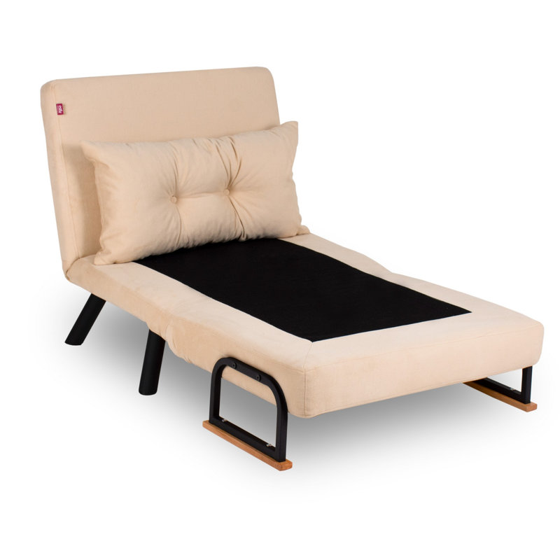 Biggins 1 Seater Sofa Bed, Cream