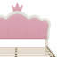 Lit princesse rembourré avec tête de lit couronne-1528814023