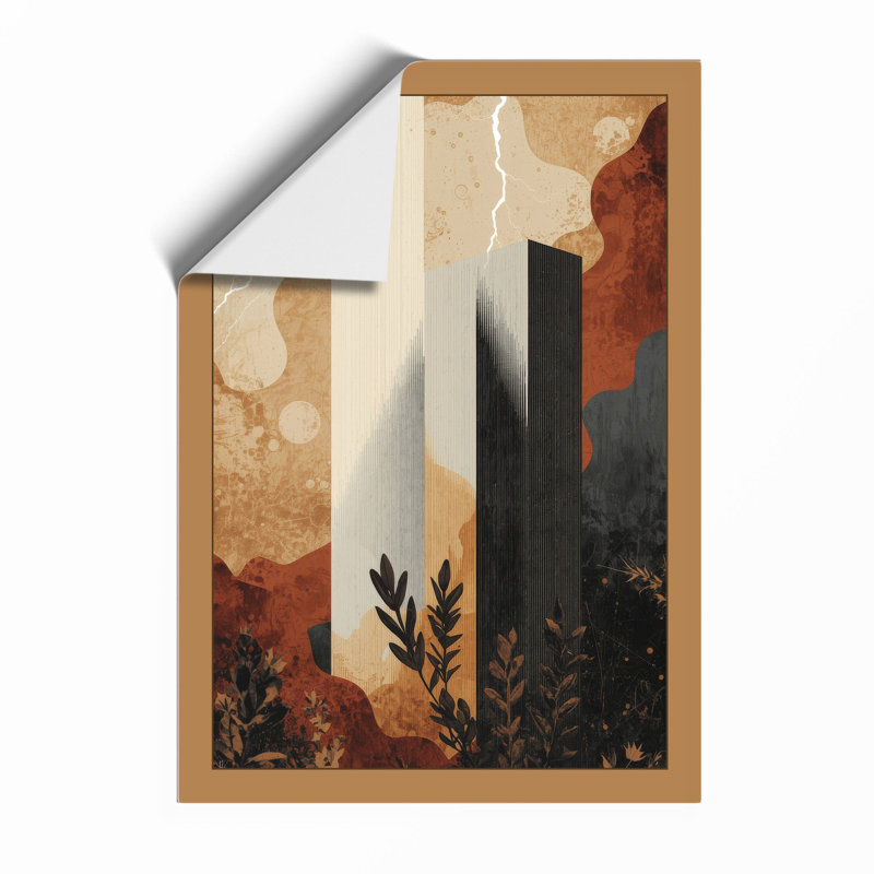 Geometry And Decay Eclectic - Print, Unframed, A2 - 59.4 x 42.0 cm