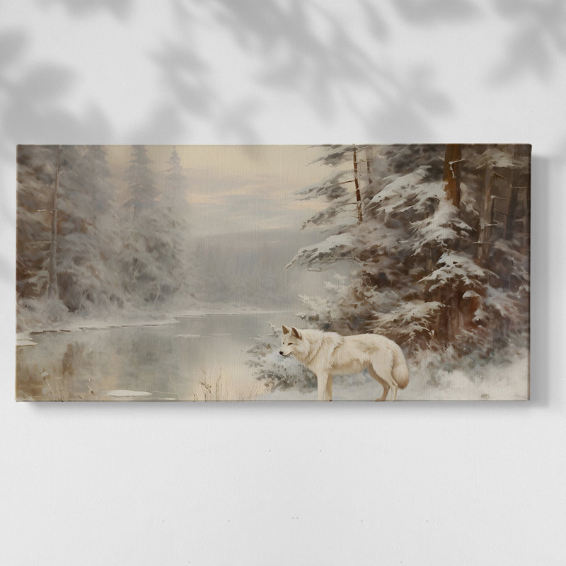 Landscape Series-CMXCV- Gallery Wrapped Canvas -Ready to Hang, 16" H x 32" W