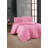 Luxury Ranforce Quilt Cover Set, 100% Cotton, Pink | Quilt Cover: 61 x 87, Pillowcase: 31.5 x 31.5 | Soft, Breathable, Machine Washable at 104°F, No Bleach | Perfect for Stylish Bedding and Home Decor-112233323-112233337