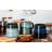 Mixed Set of Reactive Glaze Stoneware Odis Ceramic Coffee Mugs