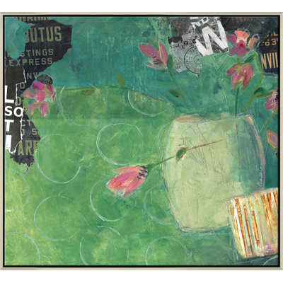 Rosebuds Giclee On Canvas by Jill Krasner