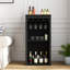 Armoire à vin modulaire avec tablettes de rangement et huche pour salle à manger