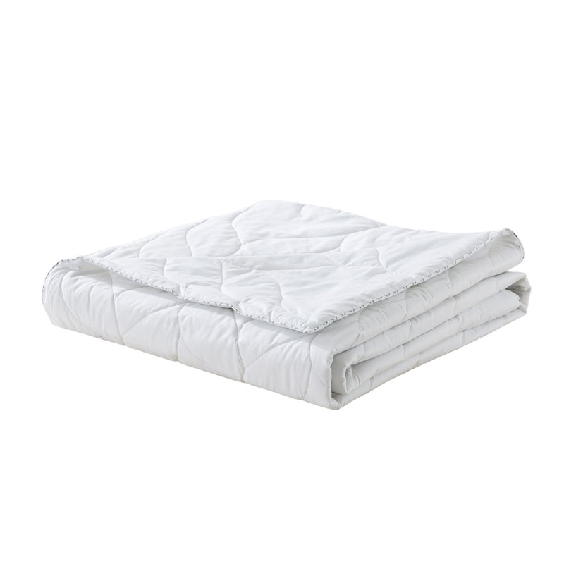Waverly Antimicrobial Cotton White Duck Down Blanket, Twin