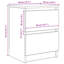  TV Cabinet 35x54 Cm Engineered Wood-185525287-185525285