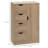 HOMCOM Freestanding Storage Cabinet-142349920