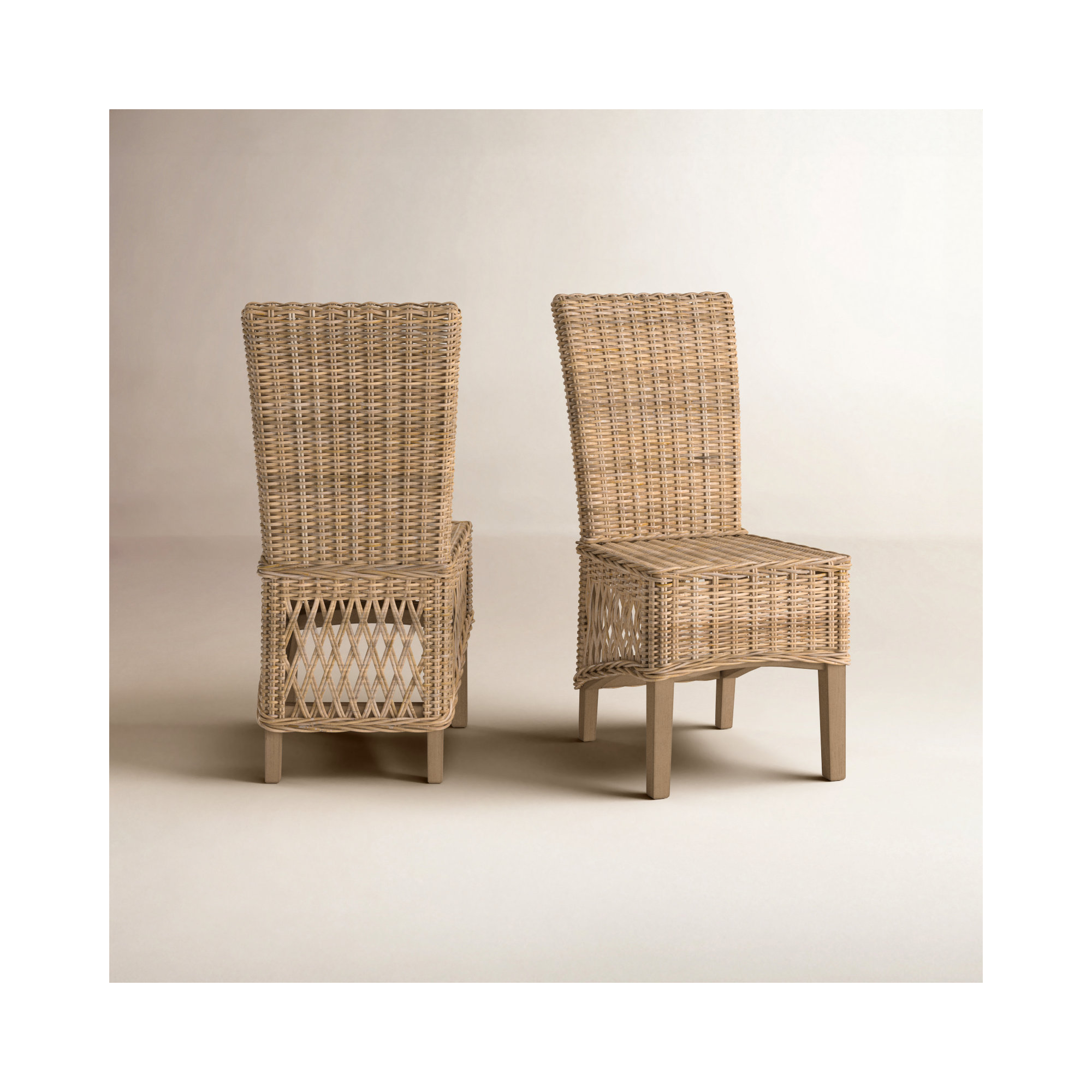 Daviston Rattan Side Chair