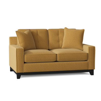 Carollton 62" Square Arm Loveseat with Reversible Cushions