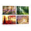 4 Piece Wrapped Canvas Print-1840218253