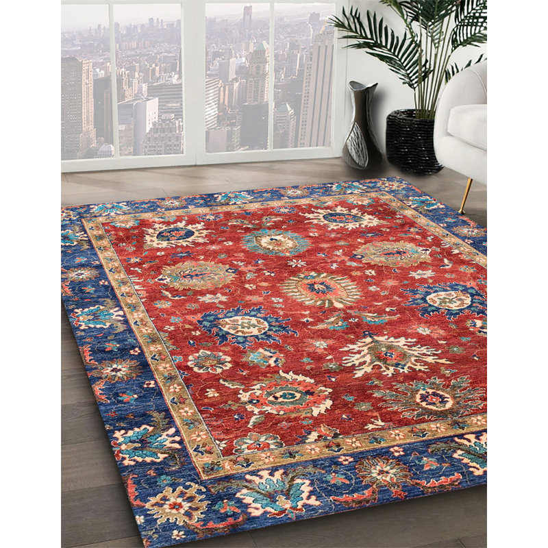 Oriental Indoor Rug, Square 5'