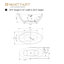 71" x 33" Freestanding Soaking Acrylic Bathtub-73719599
