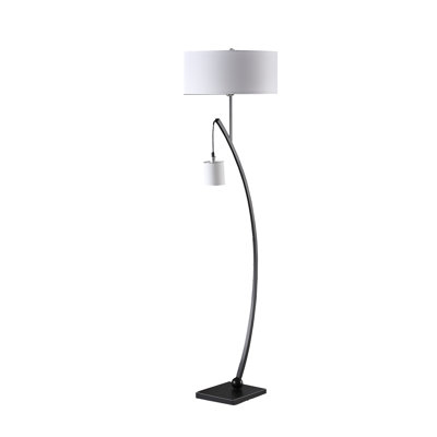 Lampe sur pied en métal 59 po