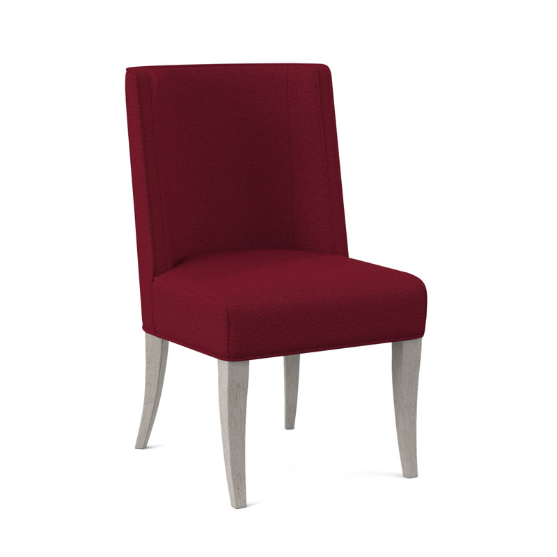 Bandeau Dining Chair, Bisque, Margaret Lipstick Polyester Blend