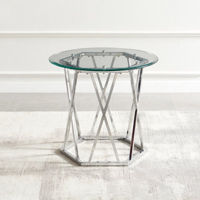 Jonasia Escondido Round End Table